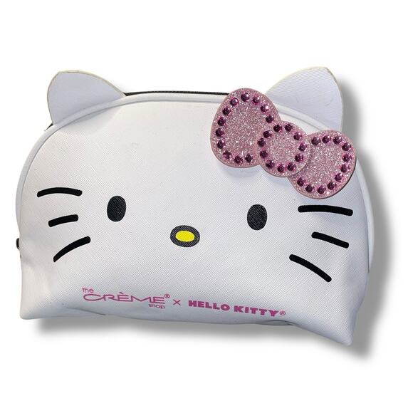 Hello Kitty Creme Shop Travel Cosmetic Makeup Bag Toiletry Gym Holiday Pouch - Picture 10 of 10